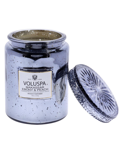 Voluspa Makassar Ebony And Peach - Large 18oz Candle