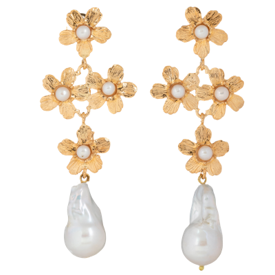 Shop Christie Nicolaides Elodie Earrings Gold