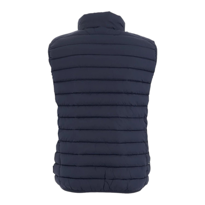Save The Duck High-neck Padded Gilet In Blue