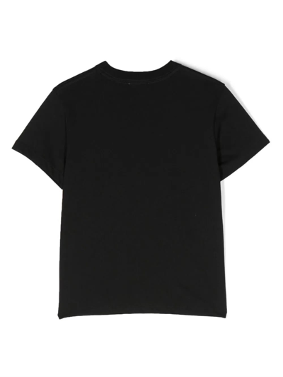 Shop Lanvin Logo T-shirt In Black