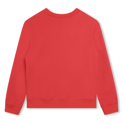 Shop Lanvin Sweatshirt With Print In Red