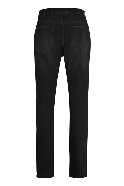 Shop Represent R1 Slim Fit Jeans In Black