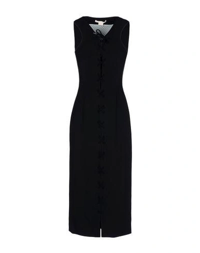 Antonio Berardi Midi Dress In Black