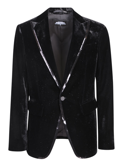 Shop Dsquared2 Los Angeles Black Jacket