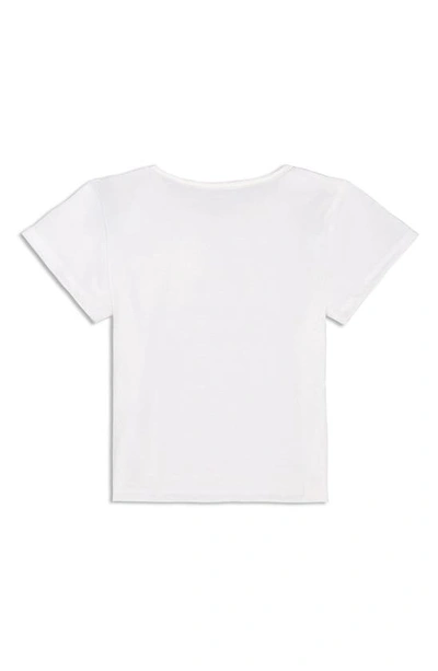 Shop Miles And Milan Kids' Everyday Double Pocket T-shirt In White
