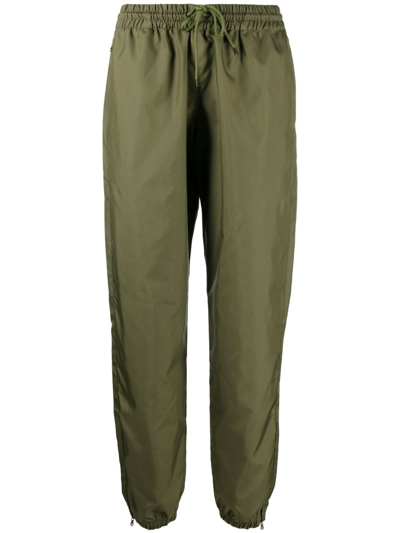 Shop Wardrobe.nyc Green Utility Tapered-leg Trousers