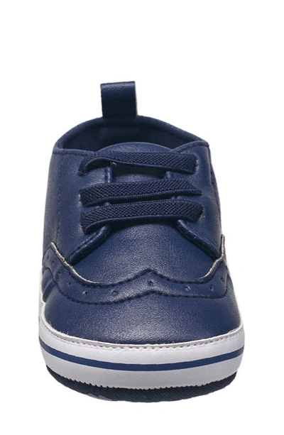 Shop Lucky Brand Remy Crib Shoes In Navy