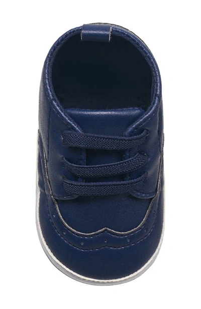 Shop Lucky Brand Remy Crib Shoes In Navy