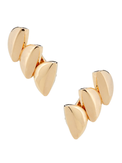 Shop Vhernier Women's Eclisse Endless 18k Rose Gold Clip-on Earrings