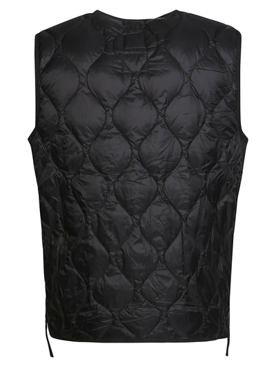 Shop Taion Military Soft Shell Vest In Black