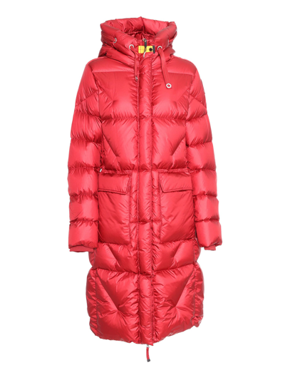Shop Parajumpers Leonie Down Jacket In Red