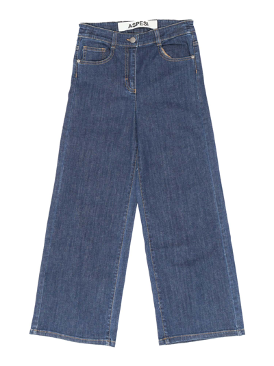 Aspesi Loose Fit Jeans In Blue
