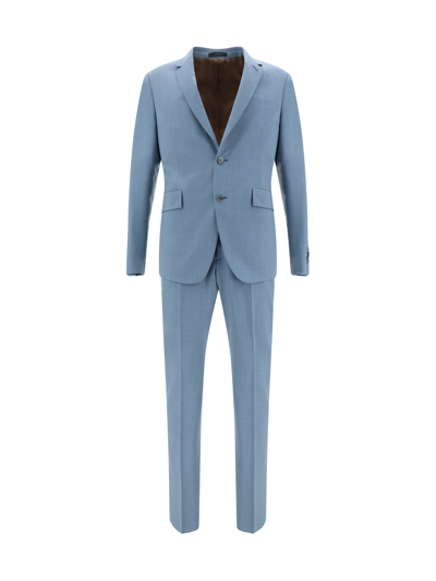 Shop Paul Smith Tailoring Suit In Ptblu
