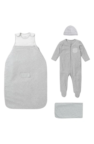 Shop Mori Clever Sleep Set In Grey