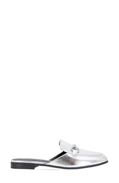 Bcbgeneration Zorie Bit Mule In Dark Silver