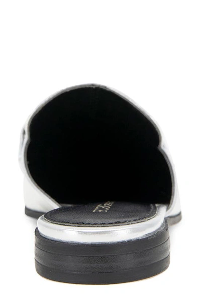 Bcbgeneration Zorie Bit Mule In Dark Silver