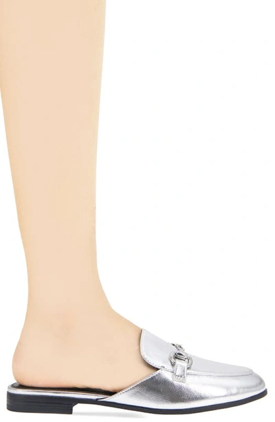 Bcbgeneration Zorie Bit Mule In Dark Silver