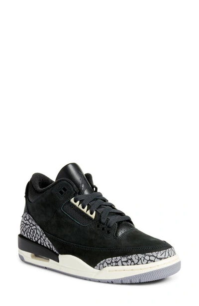 Shop Jordan Air  3 Retro Basketball Sneaker In Off Noir/ Black/ Sail/ Cement