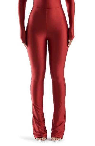 Shop Naked Wardrobe U Get The Boots Bootcut Leggings In Red