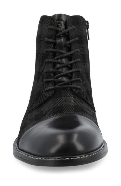 Shop Thomas & Vine Delon Cap Toe Ankle Boot In Black