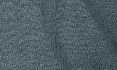 Burnside Classic Short Sleeve Polo Shirt In Heather Navy
