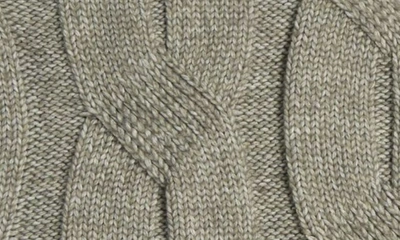 Shop Northpoint Luxury Sweater Knit Throw In Olive