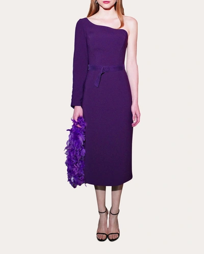 Shop Filiarmi Women's Ricarda Midi Dress In Purple
