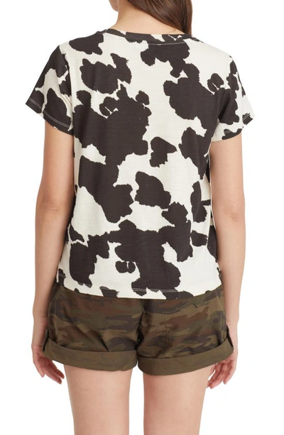 Shop Sanctuary The Perfect Animal Print Cotton & Modal Top In Pony Print