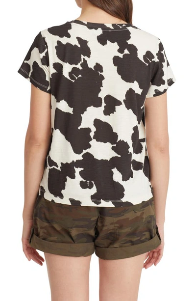 Sanctuary The Perfect Animal Print Cotton & Modal Top In Pony Print