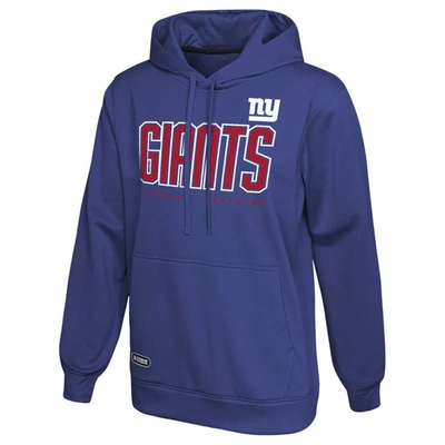 Shop Outerstuff Royal New York Giants Primetime Pullover Hoodie