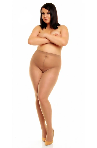 Glamory Hosiery Vital 40 Sheer Pantyhose In Make Up