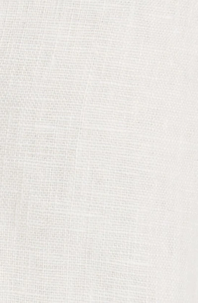 Rails Pari Eyelet Tie Front Linen Crop Top In White Eyelet