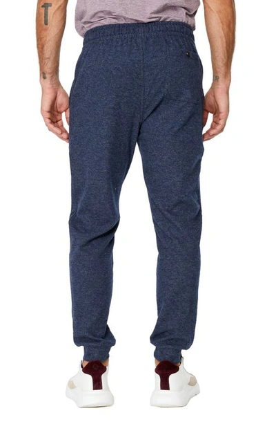 7 Diamonds Generation Twill Joggers In Navy