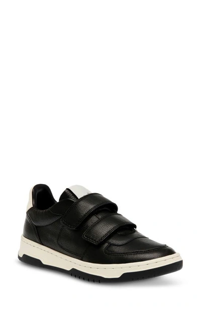 Shop Steve Madden Emirie Sneaker In Black Leather