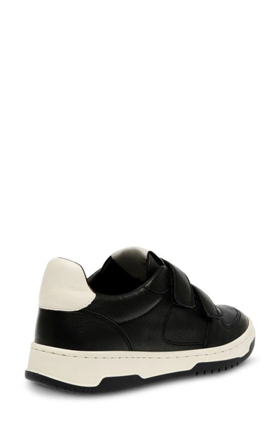 Shop Steve Madden Emirie Sneaker In Black Leather