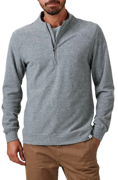 Shop 7 Diamonds Generation Quarter Zip Top In Grey