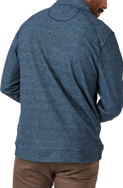 7 Diamonds Generation Quarter Zip Top In Navy