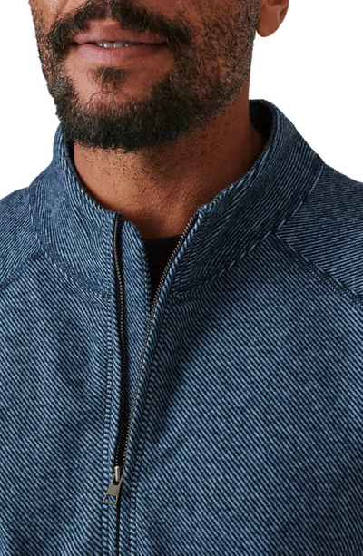 7 Diamonds Generation Quarter Zip Top In Navy
