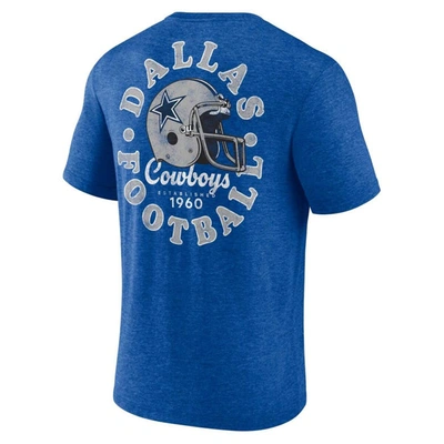 Shop Profile Royal Dallas Cowboys Big & Tall Two-hit Throwback T-shirt