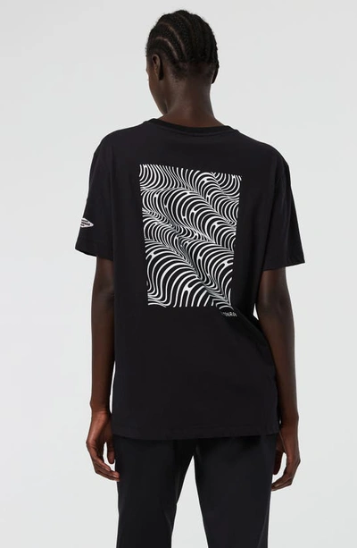 Shop Alphatauri Gender Inclusive Graphic T-shirt In Black