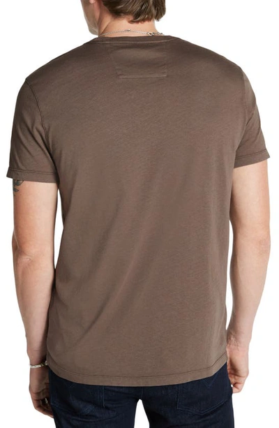 John Varvatos Walking Dead Graphic T-shirt In Elephant