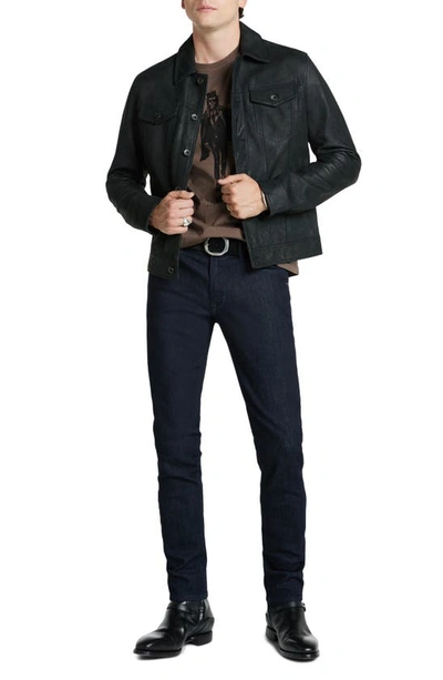 John Varvatos Walking Dead Graphic T-shirt In Elephant