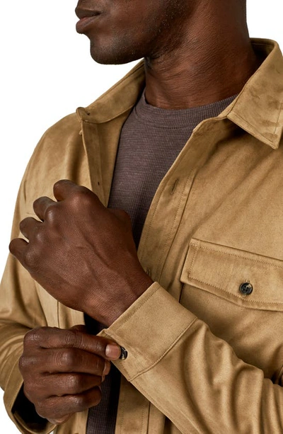 7 Diamonds Country Road Shirt Jacket In Oat