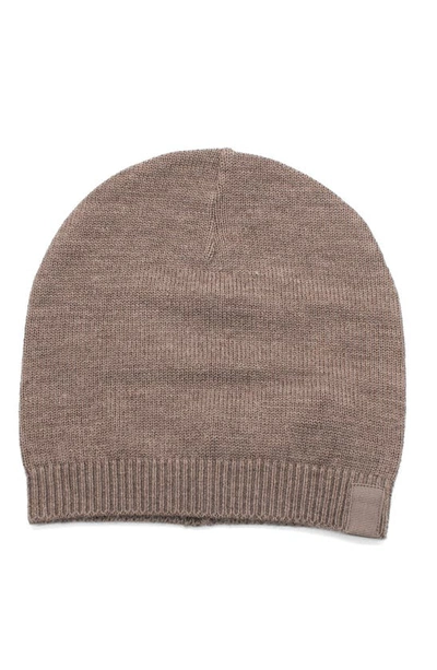 Shop Portolano Merino Wool Beanie In Fango