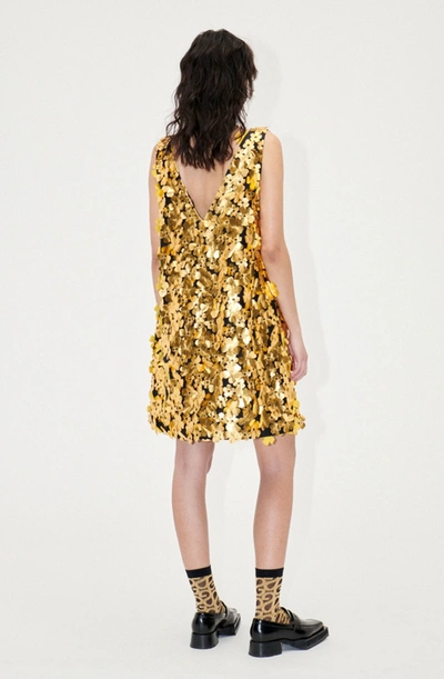 Shop Stine Goya Elena Dress In Gold
