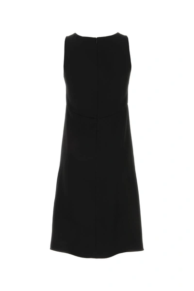 Givenchy Button-detail Sleeveless Dress In Black