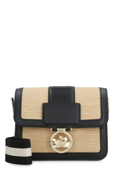 Shop Longchamp S Box Crossbody Bag In Black