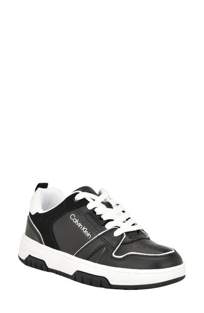 Shop Calvin Klein Stellha Sneaker In Black