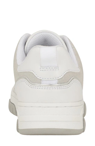 Shop Calvin Klein Stellha Sneaker In White/ Light Brown