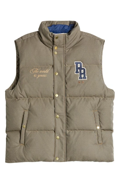 Shop Puma X Rhuigi Puffer Vest In Persian Blue